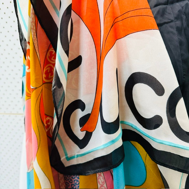 GUCCI / silk scarf / not authenticated (3915270235551653018)