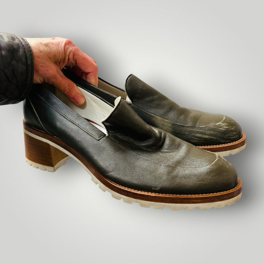 BEAU COOPS / boystack loafers / 41 / khaki (3915270485741702434)