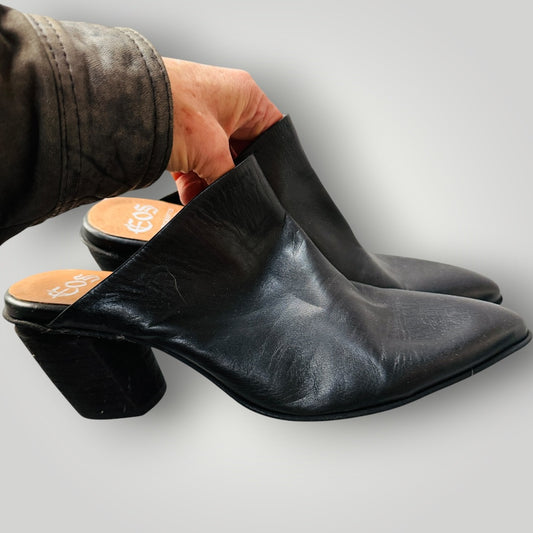 EOS / leather mules / 40 (3915270502804178621)