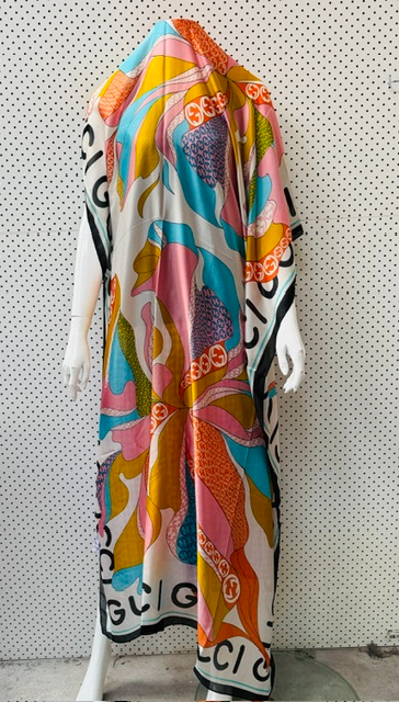GUCCI / silk scarf / not authenticated (3915353649224799126)