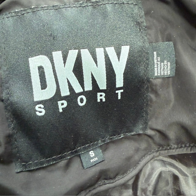 DKNY SPORT / cute cropped puffer jacket / black / s (3915354093854501147)
