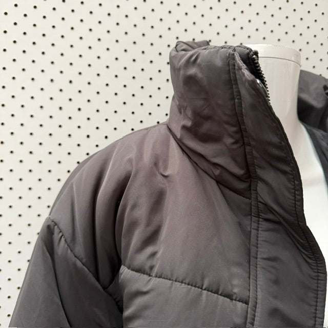 DKNY SPORT / cute cropped puffer jacket / black / s (3915354105461584810)