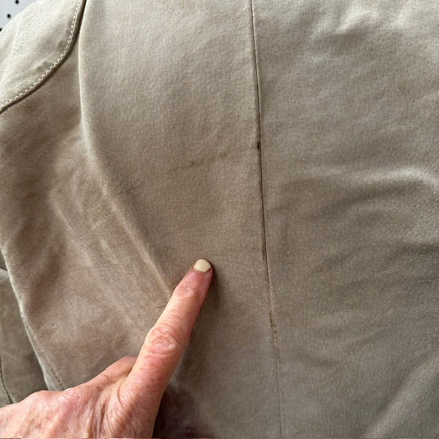BC / taupe leather jacket / s/m (3915354183307576458)