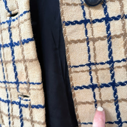 1960s nz vintage / GLAVEN / wool coat / s (3915354199358648688)