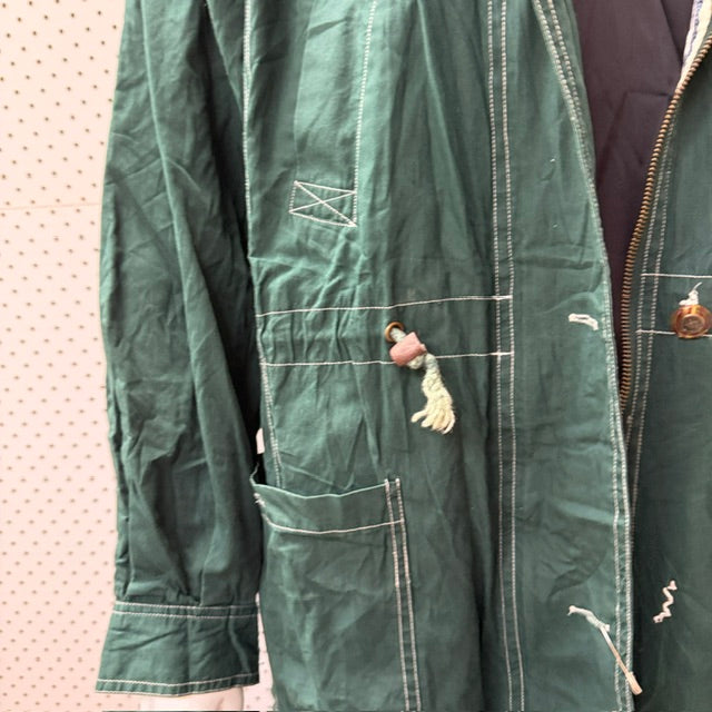 1990s vintage / UNITED BLUES / green anorak / s (3915354208683225931)
