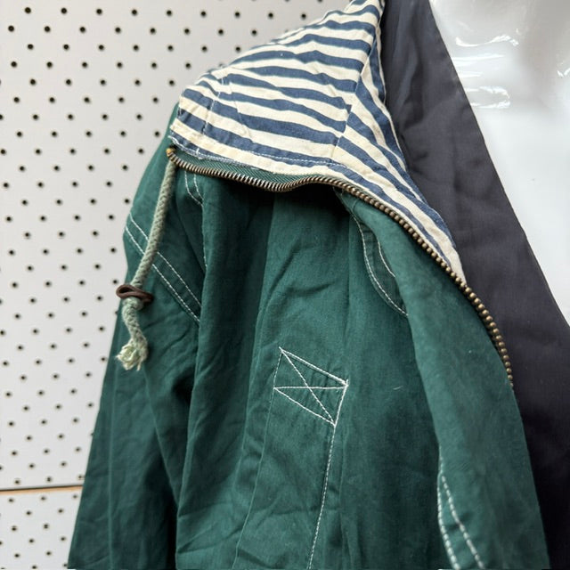1990s vintage / UNITED BLUES / green anorak / s (3915354210309206707)