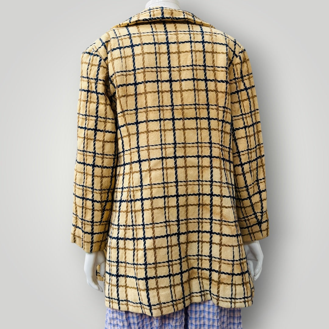 1960s nz vintage / GLAVEN / wool coat / s (3915354982436708424)