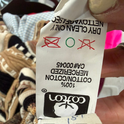 1990s vintage / TUNDRA / coogi like cotton jumper / M (3915531294057374933)