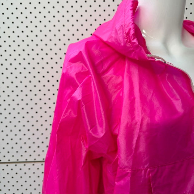 1980s vintage / BRAMAC / bright pink windbreaker anorak / M (3915531320838839992)