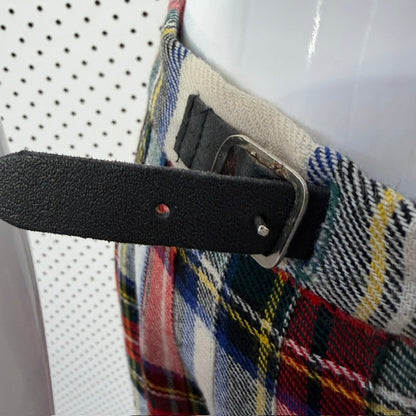scottish vintage / HIGHLAND INDUSTRIES / tartan kilt / s (3915531355051481397)