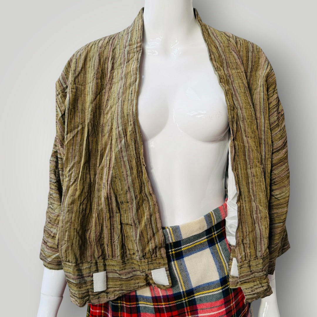 KIMONO / cropped jacket / possibly silk (3915533703250919463)