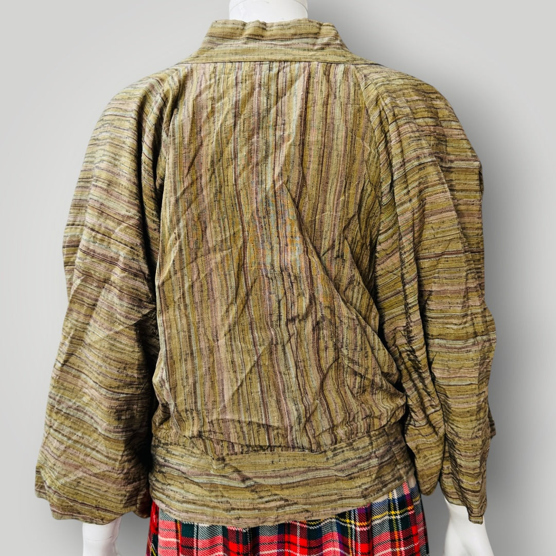 KIMONO / cropped jacket / possibly silk (3915533705269852258)