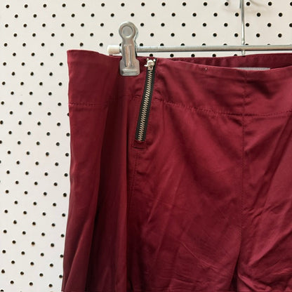 2000s nz vintage / PEARL / slinky red pants / 12 (3915871939705111214)