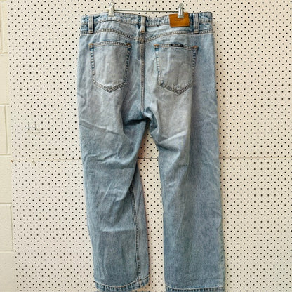 ROLLAS / blue denim jeans / 36 x 32 (3915872023870870087)