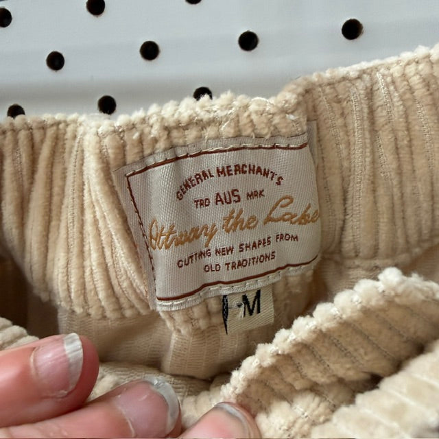 OTTWAY / Dayton - Unisex Brown Cord Pants / M (3915872036762495572)