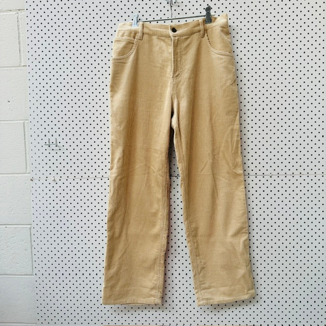 OTTWAY / Dayton - Unisex Brown Cord Pants / M (3915872041774938403)