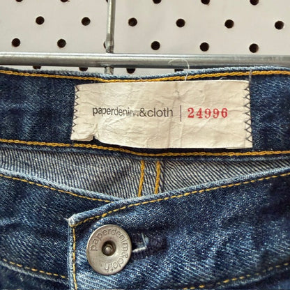 2000s Vintage / Paper Denim & Cloth Jeans / 34 / Button Fly Made In USA / Y2K (3915872050171409490)