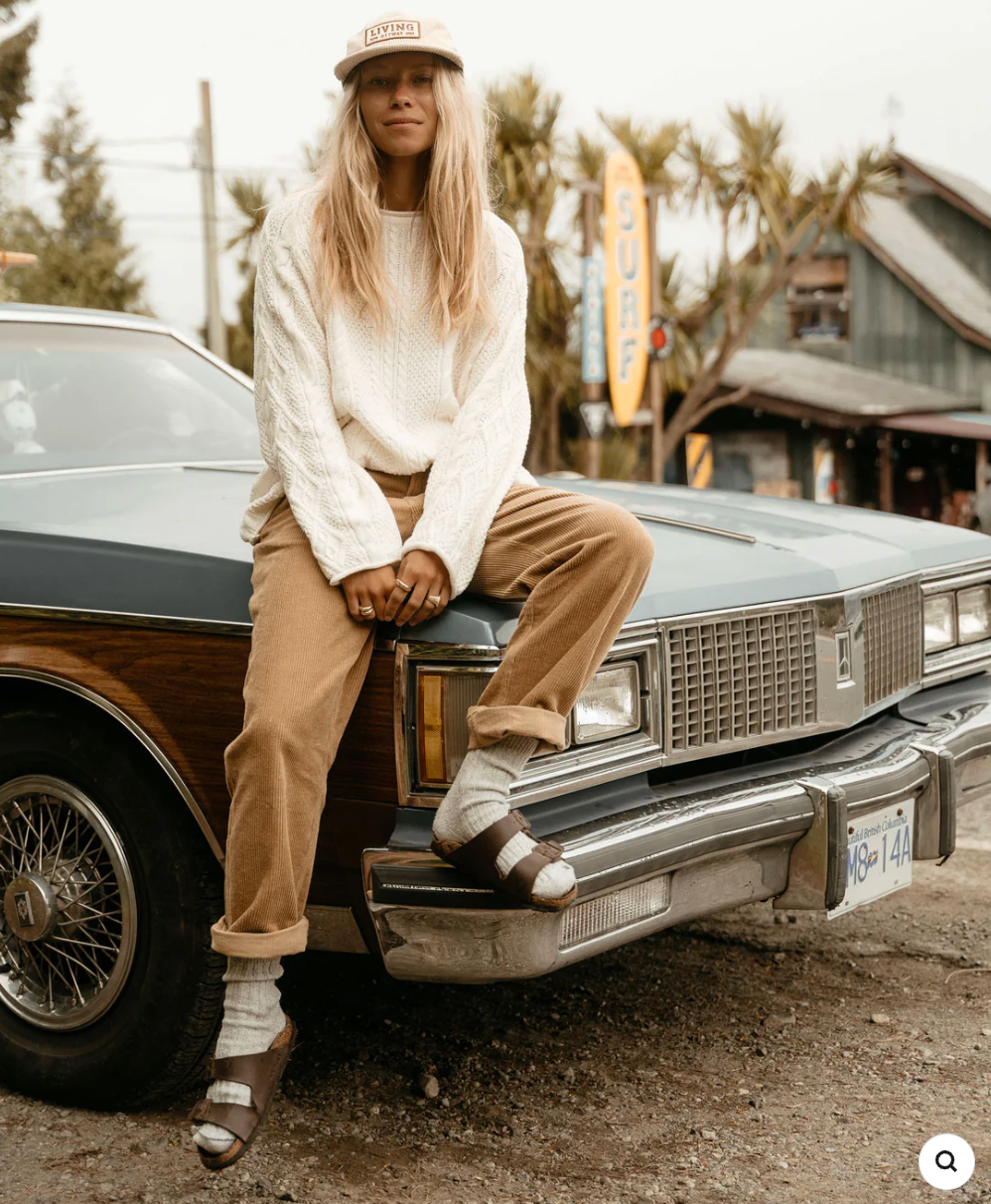 OTTWAY / Dayton - Unisex Brown Cord Pants / M (3915961067610796486)