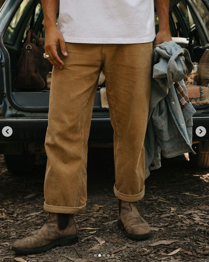 OTTWAY / Dayton - Unisex Brown Cord Pants / M (3915961072870305441)