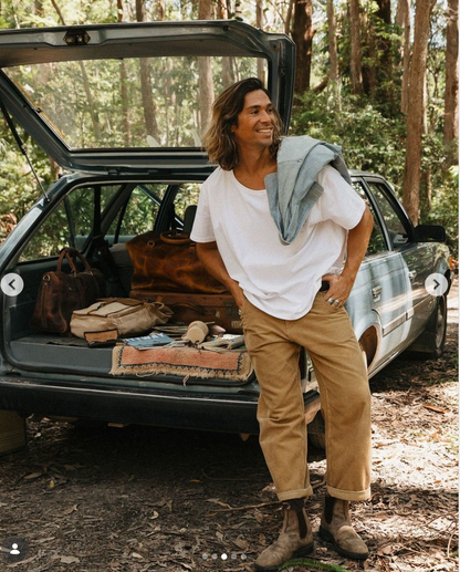 OTTWAY / Dayton - Unisex Brown Cord Pants / M (3915961075116139938)