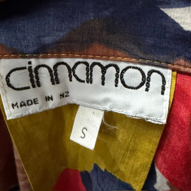 1980s nz vintage / CINNAMON / MISS DEB / colourful batwing jacket / free size (3915983793367150483)