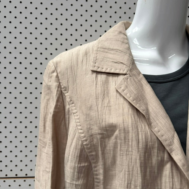 MARINA RINALDI / elegant silk jacket / made in italy / 17 (3915983808508307532)