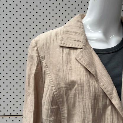MARINA RINALDI / elegant silk jacket / made in italy / 17 (3915983808508307532)