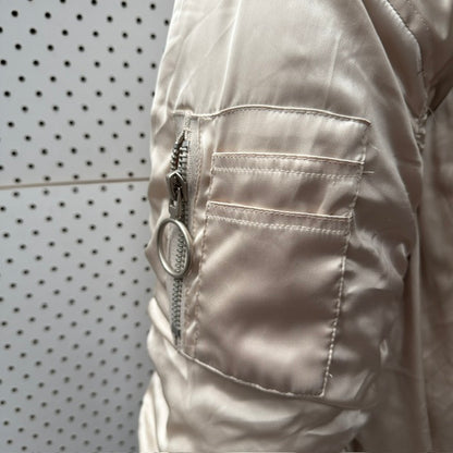 satin / bomber x puffer jacket / s (3915983843023117949)
