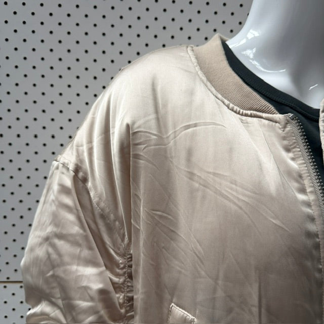 satin / bomber x puffer jacket / s (3915983846197627951)