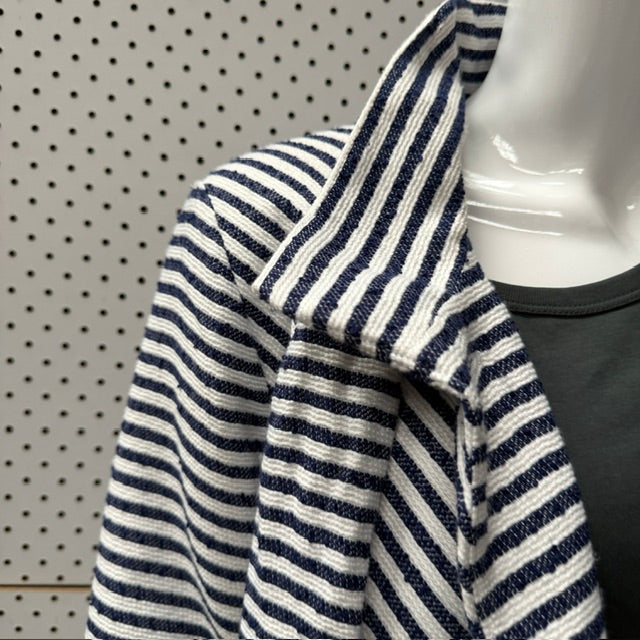 WILSON TROLLOPE / striped jacket / 12 / made in nz (3915983882714458716)