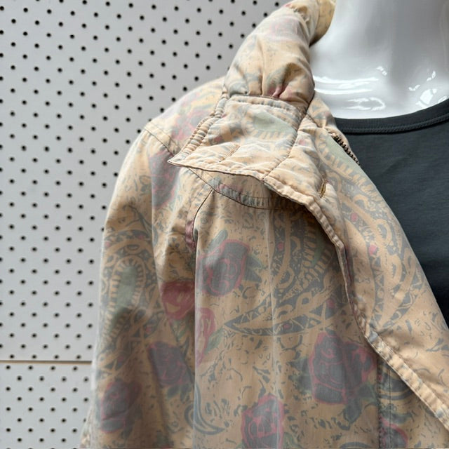 1980s british vintage / HOUSE OF FRAZER LE MAC / quilted parka / 12 (3915983894204537061)