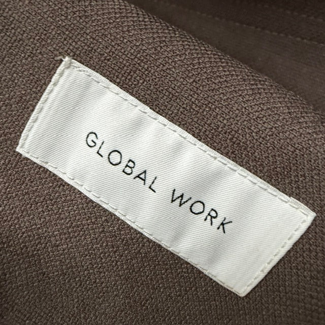 GLOBAL WORK / japanese oversized double-breasted blazer / L (3915983899373356516)