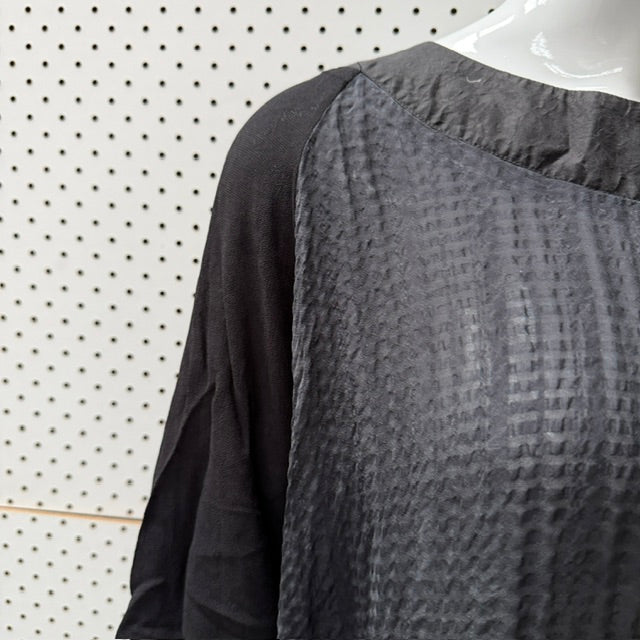 NOM*D / classic silk & viscose crepe tunic / 3 (3915983928006124401)
