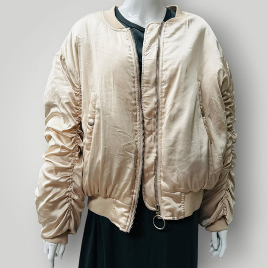 satin / bomber x puffer jacket / s (3915984205495320673)