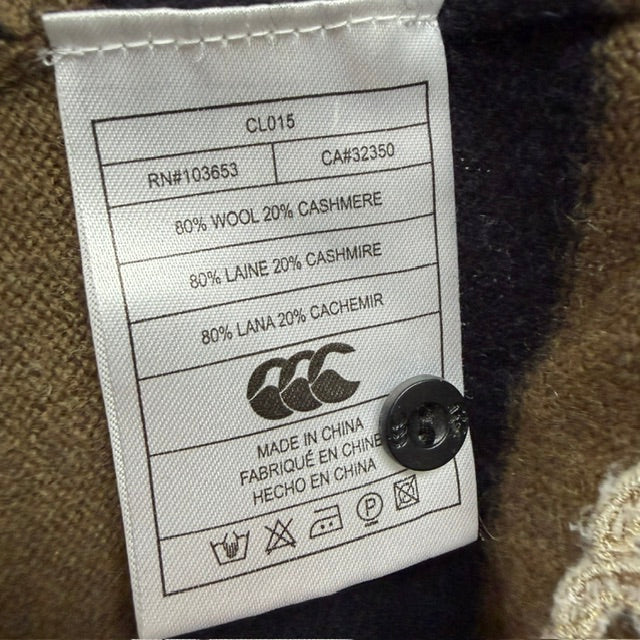 2000s vintage / CANTERBURY / wool + cashmere knit rugby jersey / 14 (3916143054501462447)