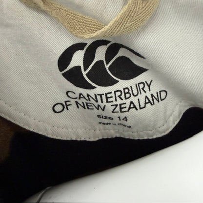 2000s vintage / CANTERBURY / wool + cashmere knit rugby jersey / 14 (3916143057652058352)