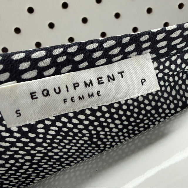 EQUIPMENT FEMME / silk tee / s (3916143076167269839)