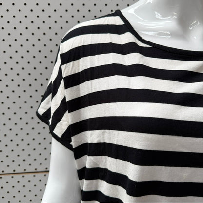 PAULA RYAN / striped tee / XL (3916143113480980940)