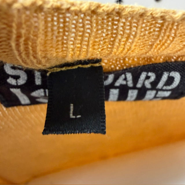 STANDARD ISSUE / golden yellow jumper / L (3916143141415084471)