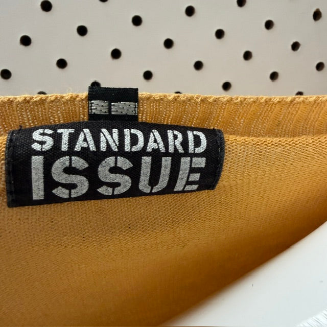 STANDARD ISSUE / golden yellow jumper / L (3916143144465070398)