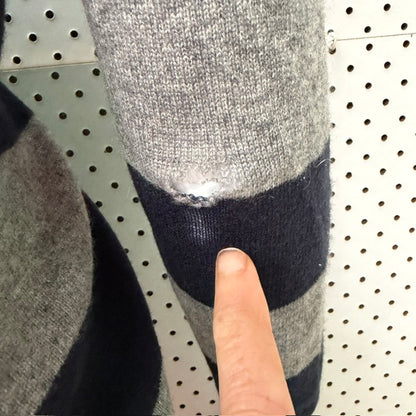 LYNON / pure cashmere jumper / striped / s (3916143178275128310)