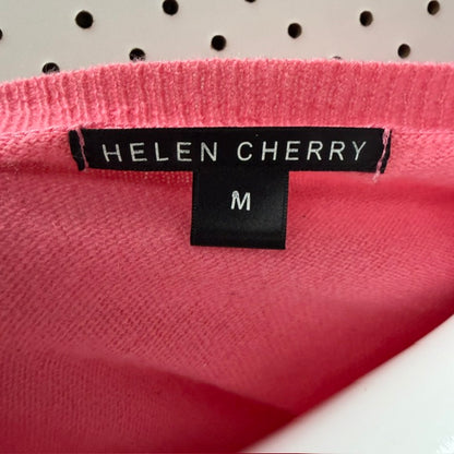 HELEN CHERRY / 100% cashmere jumper / pink / m (3916143189955290850)