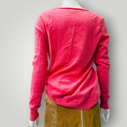 HELEN CHERRY / 100% cashmere jumper / pink / m (3916143565466047831)