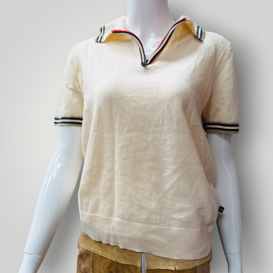 EQUIPMENT FEMME / silk tee / s (3916143592189271175)