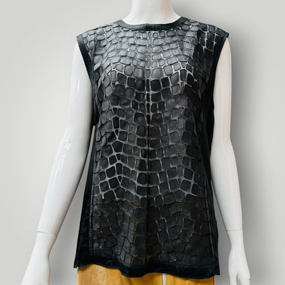EQUIPMENT FEMME / silk tee / s (3916143595618746587)