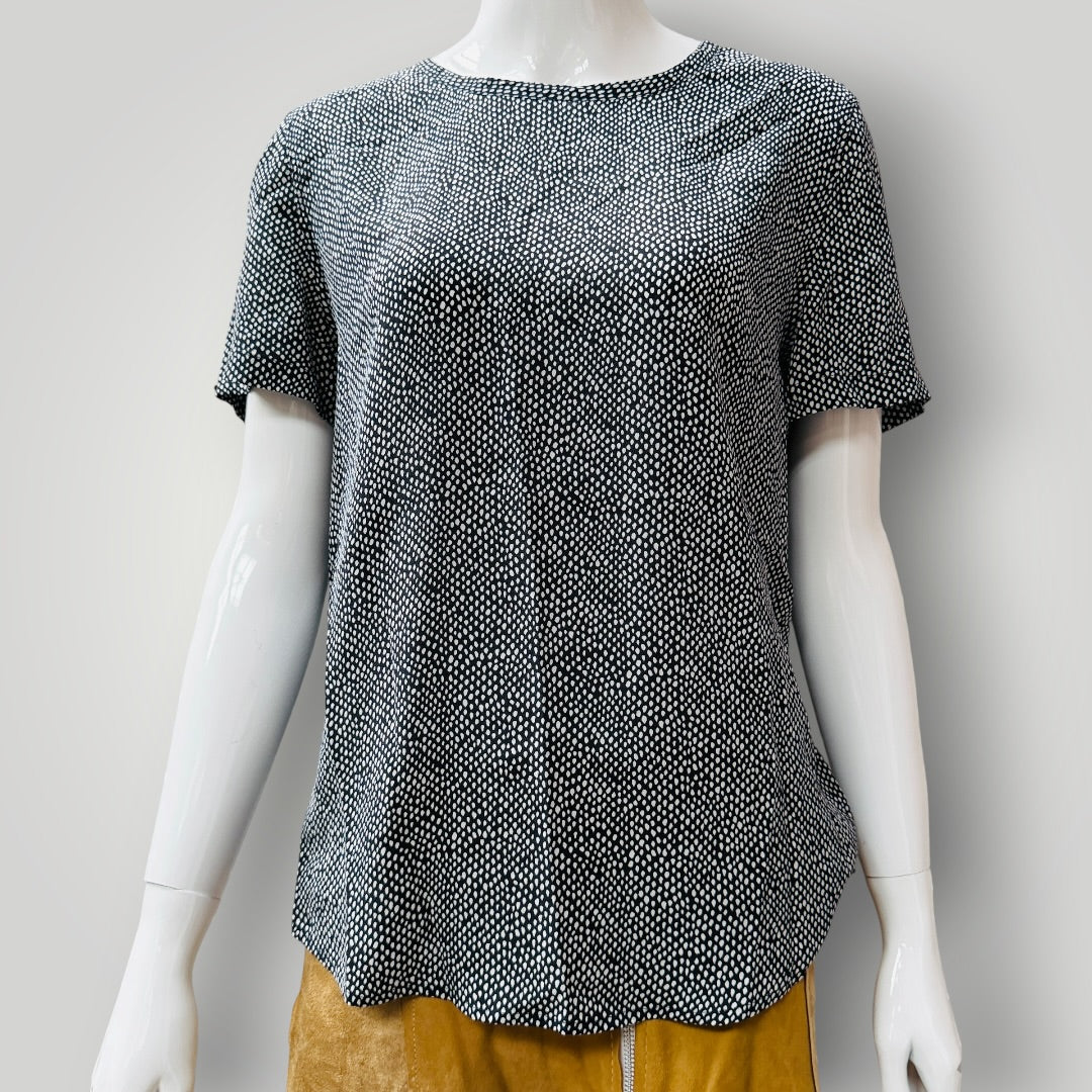EQUIPMENT FEMME / silk tee / s (3916143601221326017)