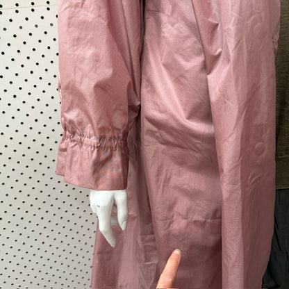 1980s vintage / pink raincoat / s (3916551684350945962)
