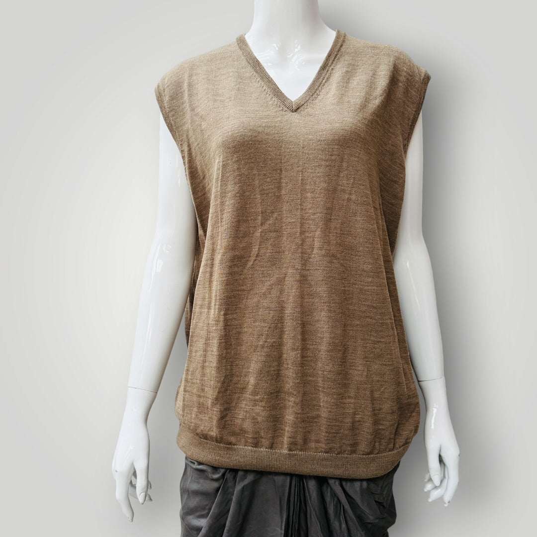 SILVERDALE / wool vest / xxl (3916551973989988128)