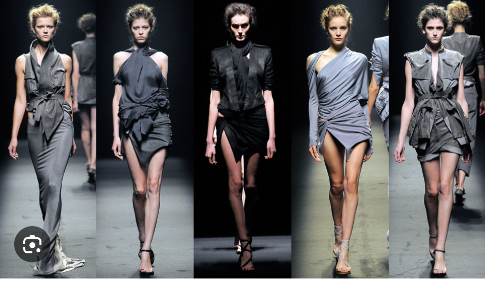 HAIDER ACKERMANN / skirt or dress / s / made in belgium (3916555573231591595)