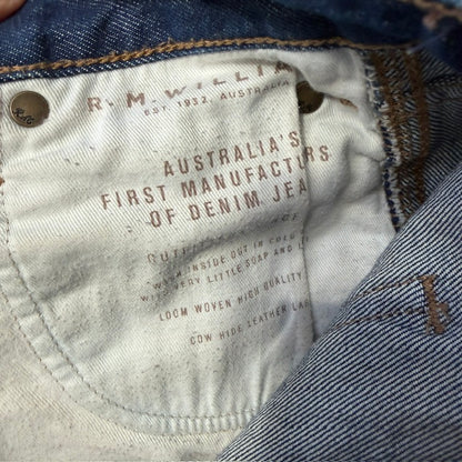 RM WILLIAMS / blue denim jeans / 35 x 32 (3916639329603378463)
